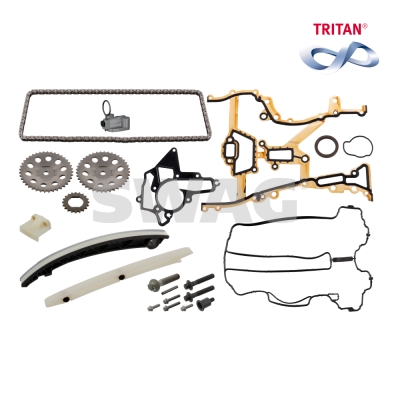 4044688494092 | Timing Chain Kit SWAG 40 94 9409